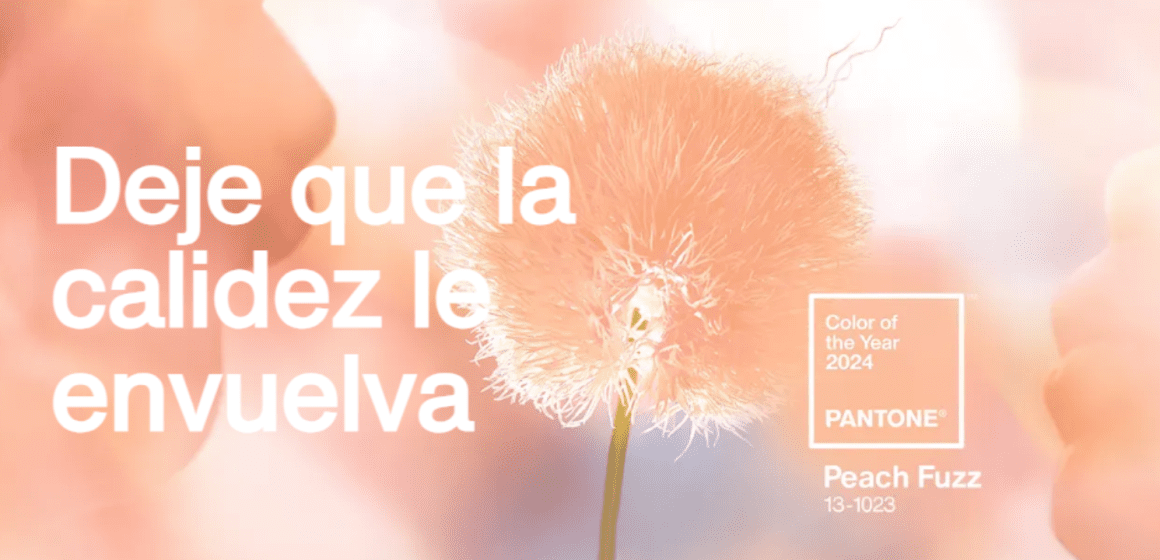 Pantone anuncia «Peachfuzz», como el color para 2024