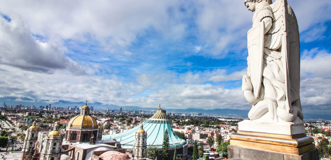 Basílica de Guadalupe en la Ciudad de México