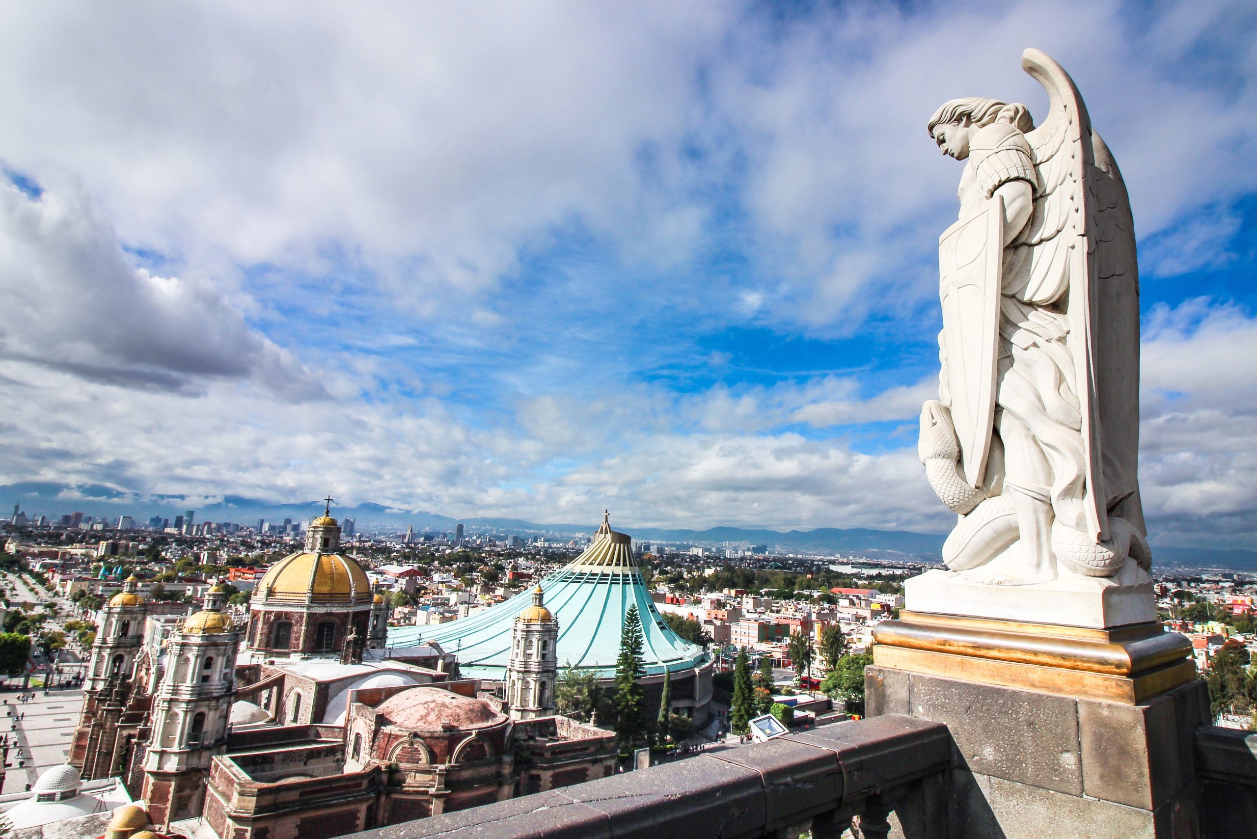 Basílica de Guadalupe en la Ciudad de México