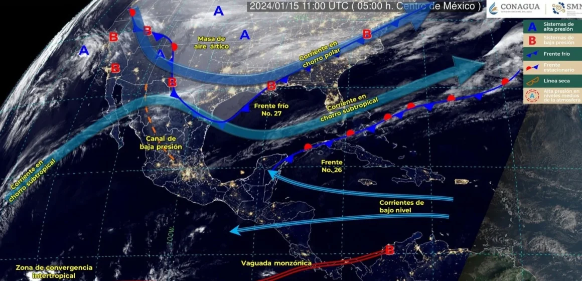 Alerta Meteorológica: Heladas y Nieve Afectan al Norte de México por Frente Frío 27