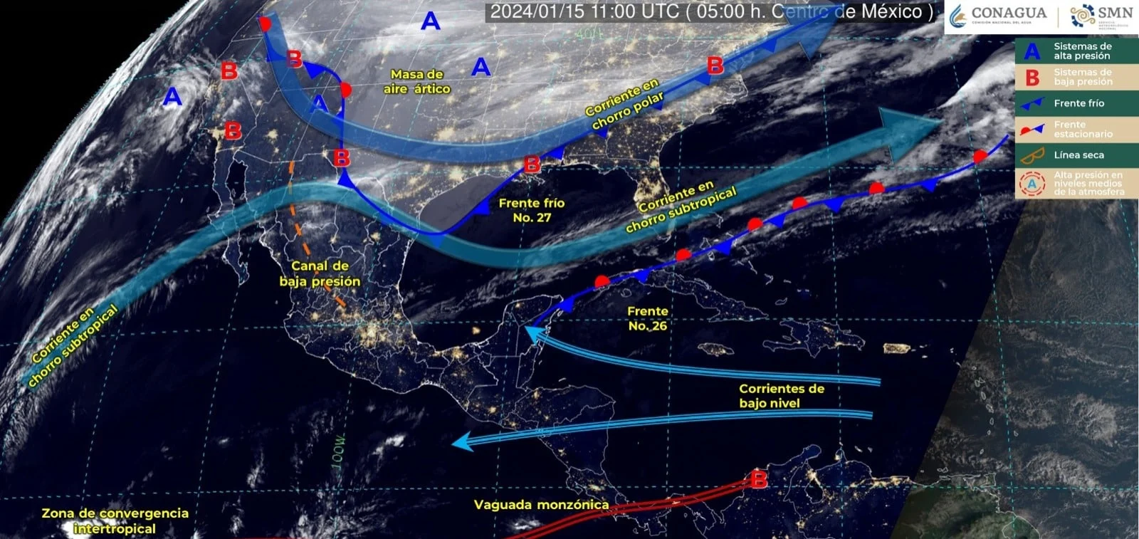 Alerta Meteorológica: Heladas y Nieve Afectan al Norte de México por Frente Frío 27