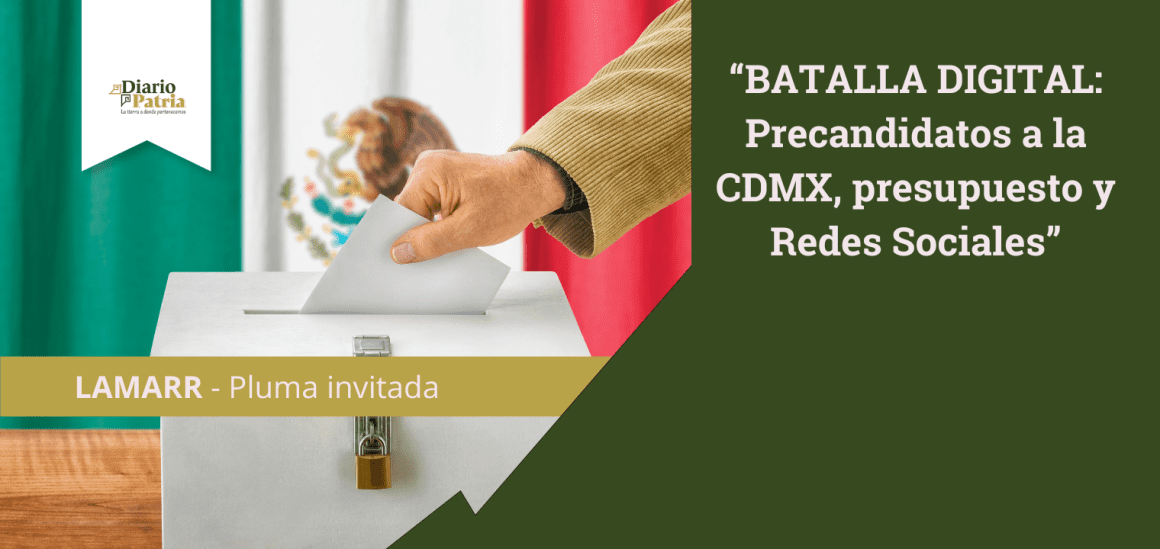 BATALLA DIGITAL: Precandidatos a la CDMX, presupuesto y Redes Sociales