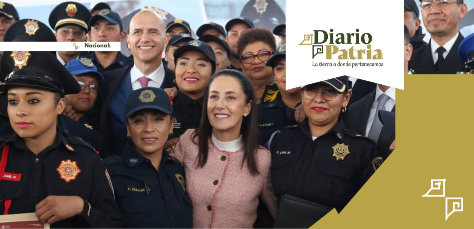 Creamos la «mejor policía del país» en la Ciudad de México: Claudia Sheinbaum