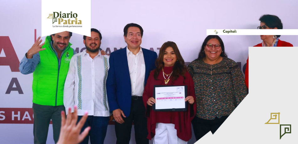 Clara Brugada se registra como candidata para la Jefatura de Gobierno de la CDMX por Morena