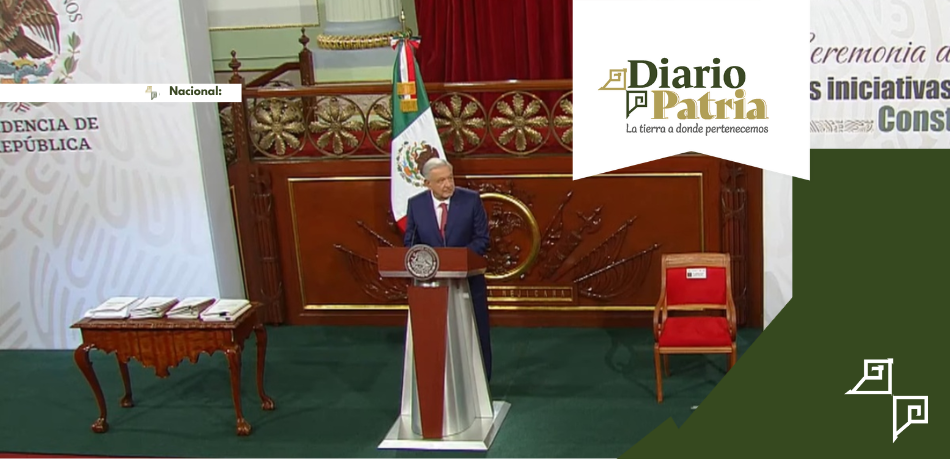 El presidente López Obrador presenta su Paquete de Reformas a la Constitución