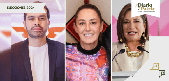 Candidatos presidenciales en acción: Sheinbaum en Puebla, Gálvez en Guanajuato y Máynez en Jalisco