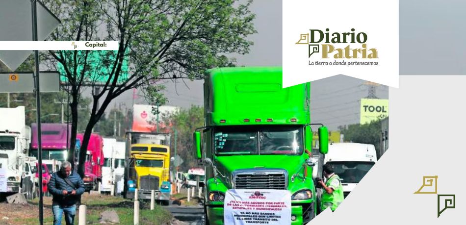 Transportistas anuncian paro y bloqueos en Edomex y CDMX