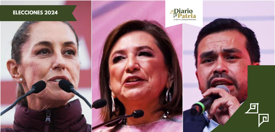 Día 33 de campaña: Sheinbaum, Gálvez y Álvarez Máynez recorren el país