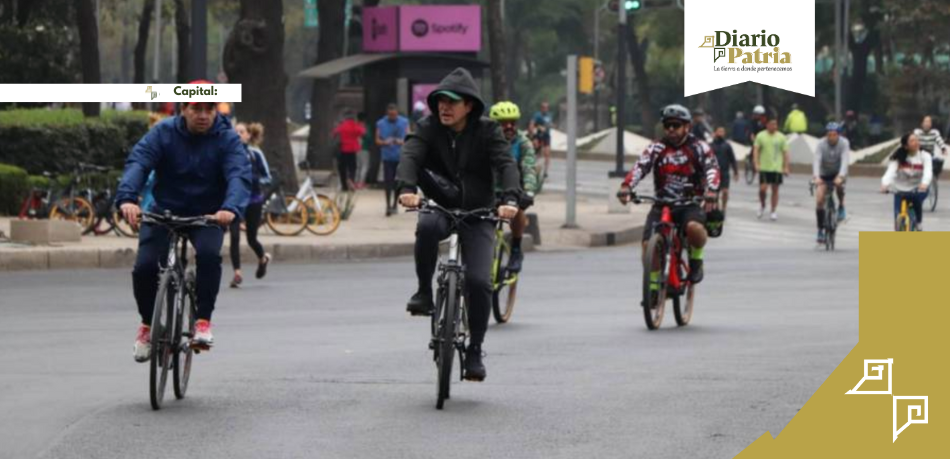 Indeporte invita al Ciclotón de mayo en la Ciudad de México