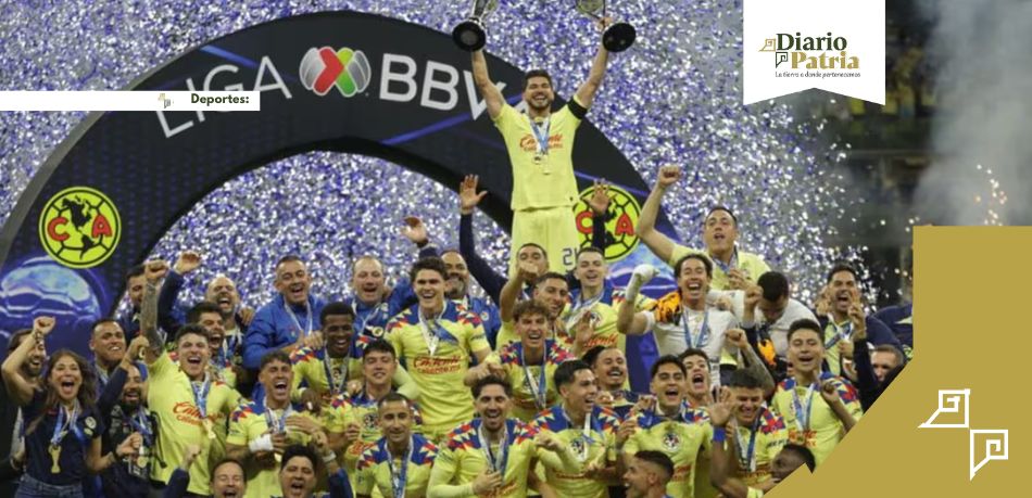 América se impone al Cruz Azul en la final de la Liga MX y logra su quinceavo título