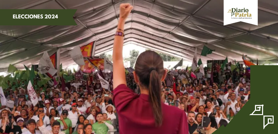 Claudia Sheinbaum cerrará su campaña presidencial en el Zócalo el 29 de mayo.