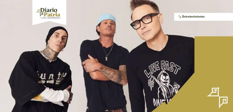 Blink-182 anuncia show en el *Foro Sol* en noviembre