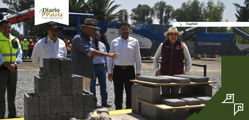 Inauguran Planta Trituradora de Residuos de Construcción en Tláhuac