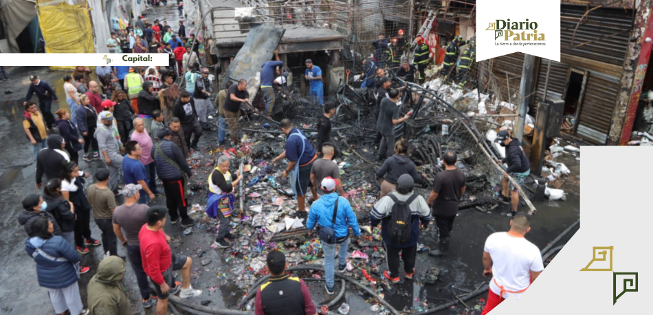 Incendio en La Merced: 25 Puestos Semifijos Afectados y Metrobús Suspendido