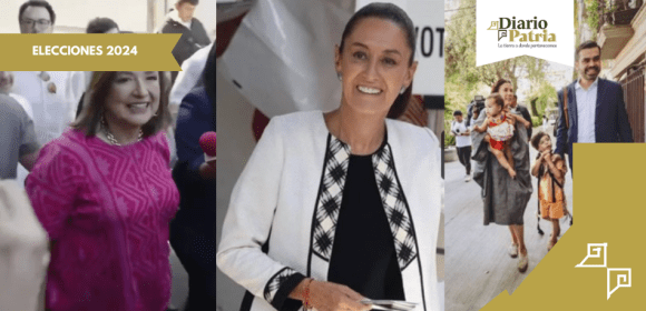 Sheinbaum, Gálvez y Máynez Ejercen su Voto en Históricas Elecciones