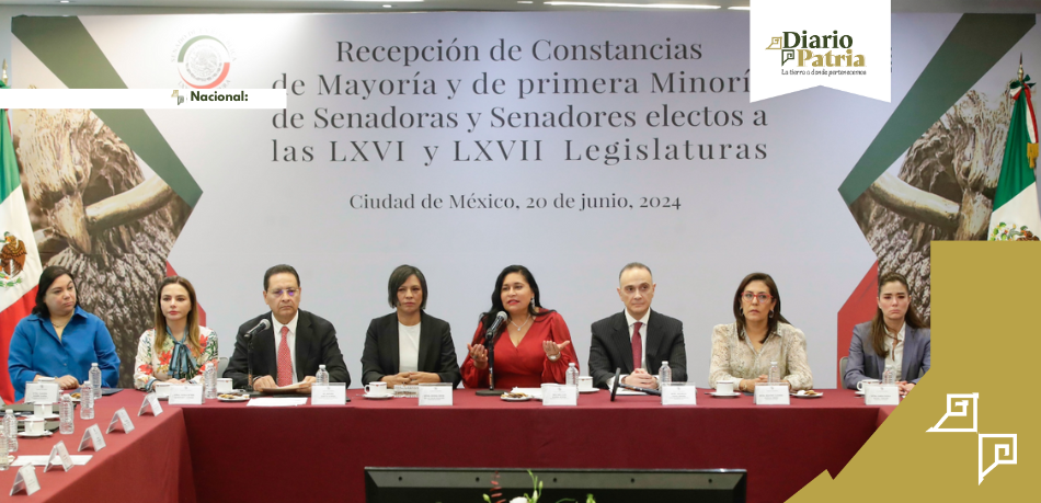 Recibe Senado constancias que acreditan a senadores electos para las LXVI y LXVII Legislaturas