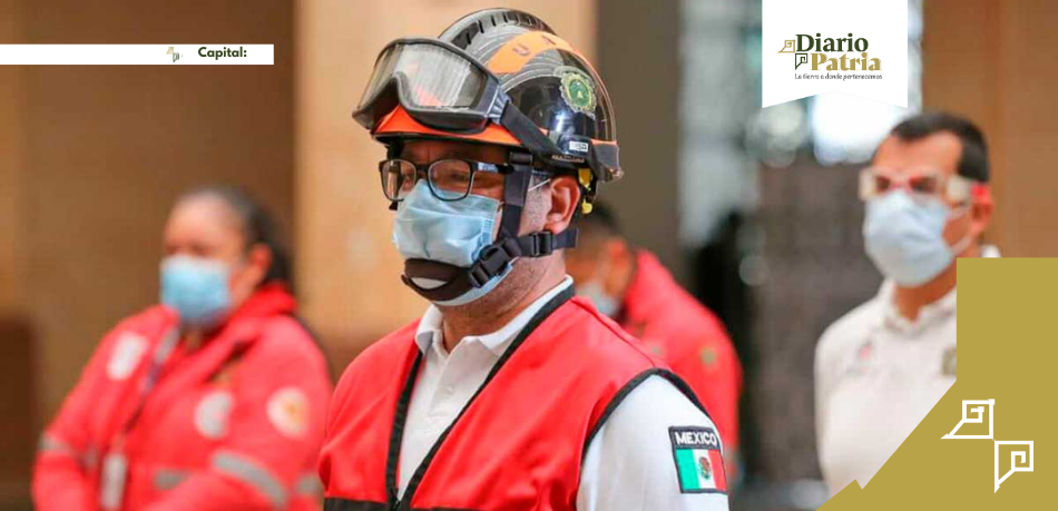 CDMX refuerza medidas de Protección Civil