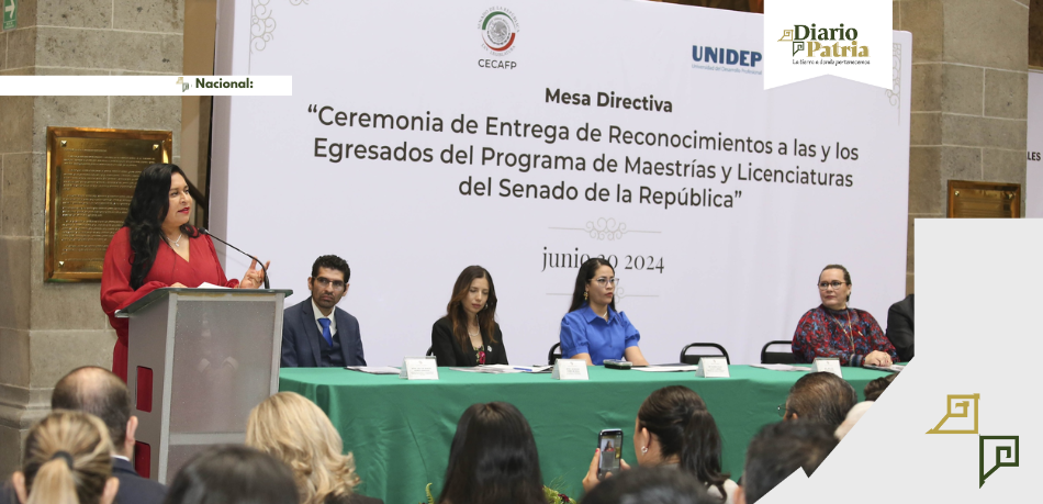 Entrega CECAFP reconocimientos a egresados de maestrías y de licenciaturas en línea