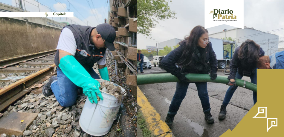 Inundaciones paralizan tramo de Línea A del Metro CDMX