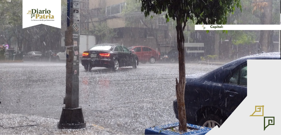 Lluvias fuertes, tormentas eléctricas y granizo mantienen alerta amarilla en la CDMX