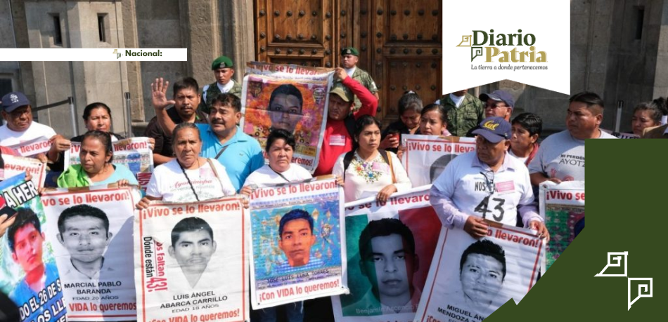 Padres de los 43 piden a AMLO ser puente con Sheinbaum