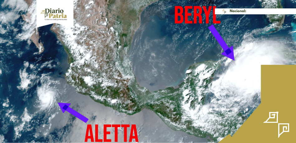 ‘Aletta’ llega al Pacífico mexicano: ¿qué estados serán afectados?