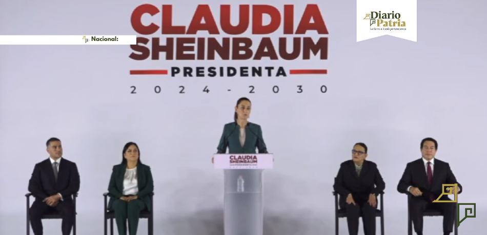 Claudia Sheinbaum Presenta Tercera Parte de su Gabinete para el Periodo 2024-2030