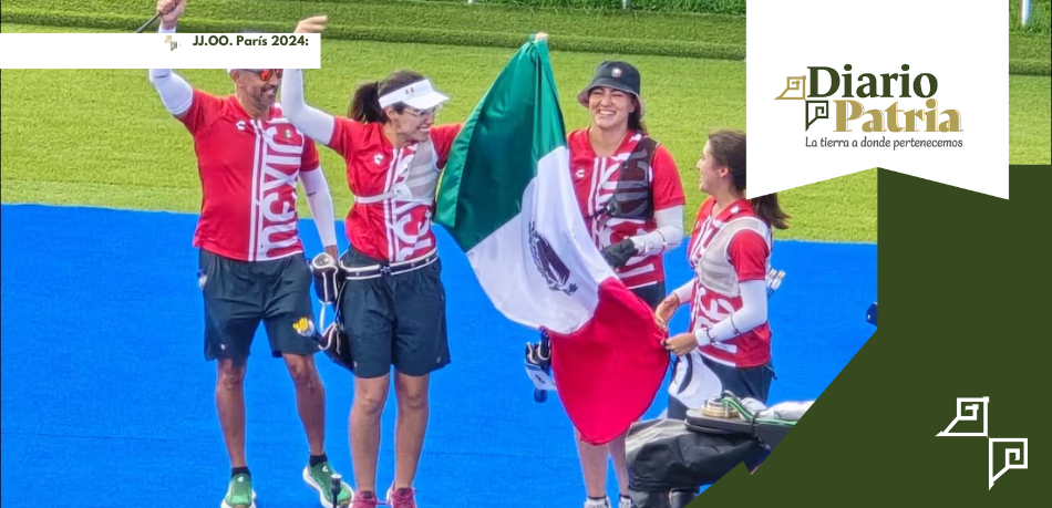 México conquista el bronce en tiro con arco en París 2024