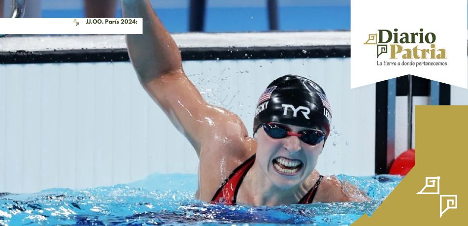 Katie Ledecky iguala récord histórico de 8 medallas de oro en natación y establece nuevo récord olímpico