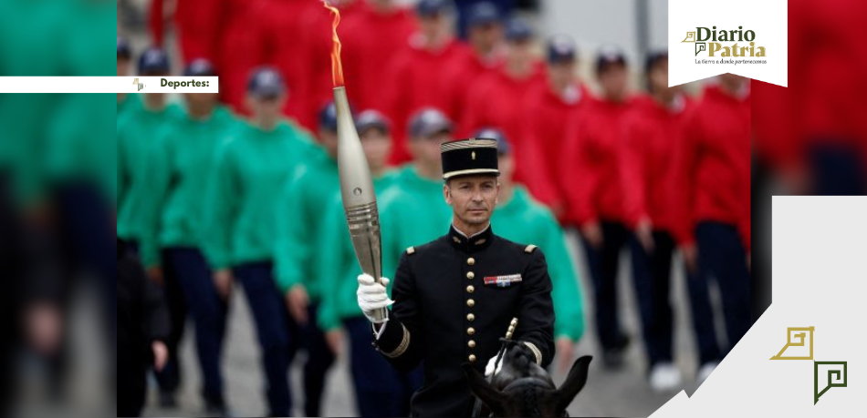 París celebra la llegada de la antorcha olímpica