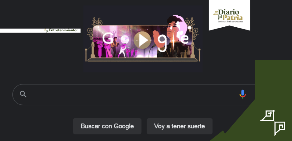 Google rinde homenaje a Juan Gabriel con un doodle interactivo del Noa Noa