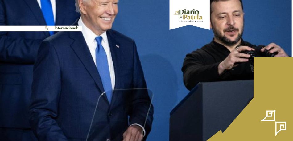 Biden comete graves lapsus en la cumbre de la OTAN: Confunde a Zelenski con Putin y a Harris con Trump