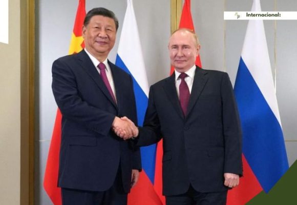 Vladimir Putin y Xi Jinping se reúnen en cumbre en Kazajistán