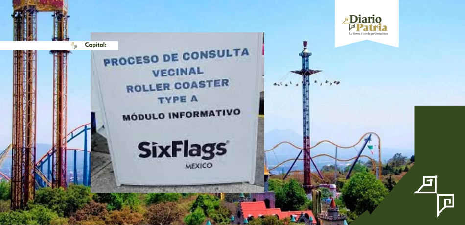 Polémica en Tlalpan por tala de árboles en Six Flags