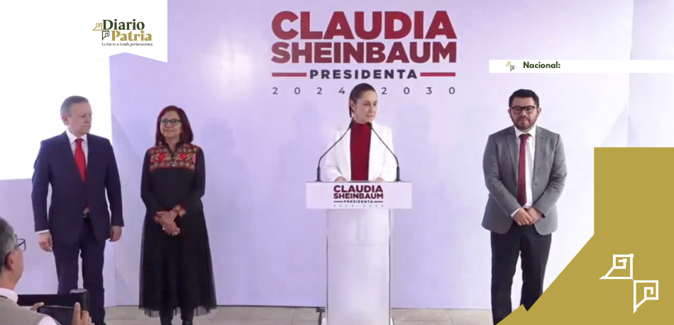 Claudia Sheinbaum anuncia a tres nuevos integrantes de su gabinete ampliado