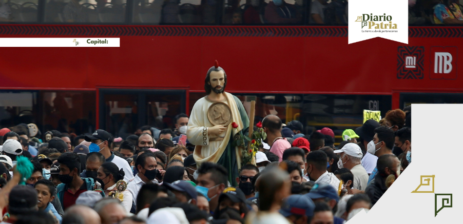 Reliquia de San Judas Tadeo provoca modificaciones a líneas del Metrobús