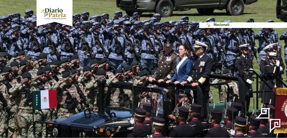 Sheinbaum hace historia como primera Comandanta Suprema de las Fuerzas Armadas mexicanas