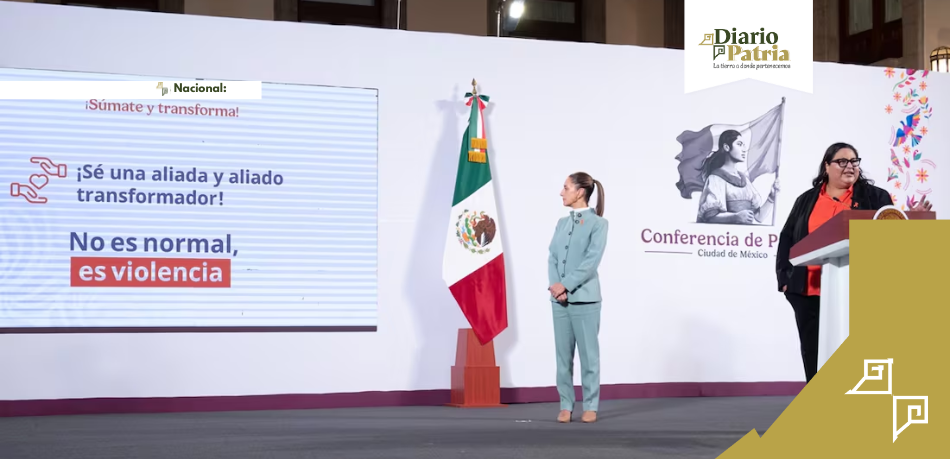 Gobierno lanza campaña nacional contra la violencia hacia las mujeres