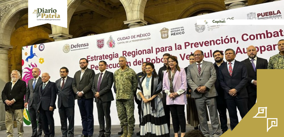 CDMX declara guerra al robo de autos: Brugada presenta plan regional