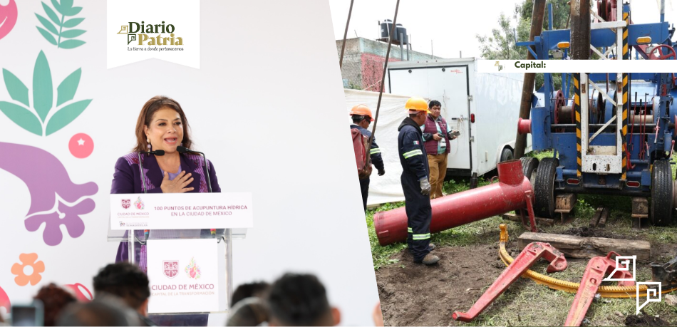 CDMX lanza programa de Acupuntura Hídrica para captar agua de lluvia
