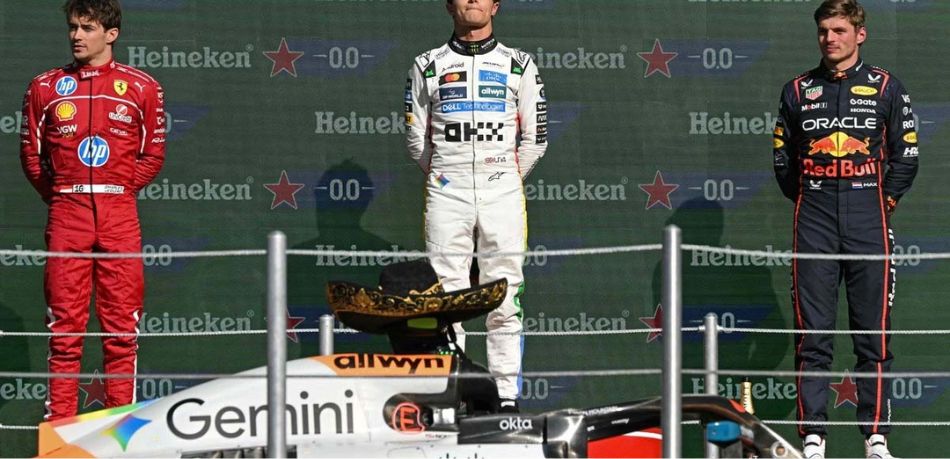 Norris vence en el Gran Premio de México y lidera la clasificación de pilotos en F1 Norris vence en el Gran Premio de México y lidera la clasificación de pilotos en F1