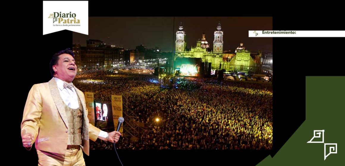 Proyectarán en el Zócalo el primer concierto de Juan Gabriel en Bellas Artes
