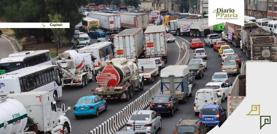 Transportistas suspenden el megabloqueo en CDMX; acuerdan reunirse con autoridades el viernes Transportistas suspenden el megabloqueo en CDMX; acuerdan reunirse con autoridades el viernes