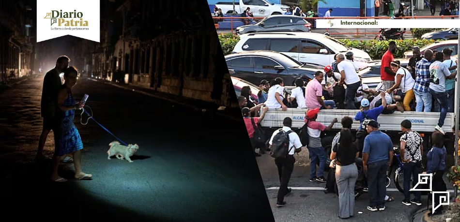 Apagón nacional paraliza República Dominicana; restablecen el servicio paulatinamente tras horas sin luz Apagón nacional paraliza República Dominicana; restablecen el servicio paulatinamente tras horas sin luz