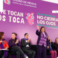 Clara Brugada lanza campaña “Si te tocan, nos toca” para combatir violencias contra mujeres