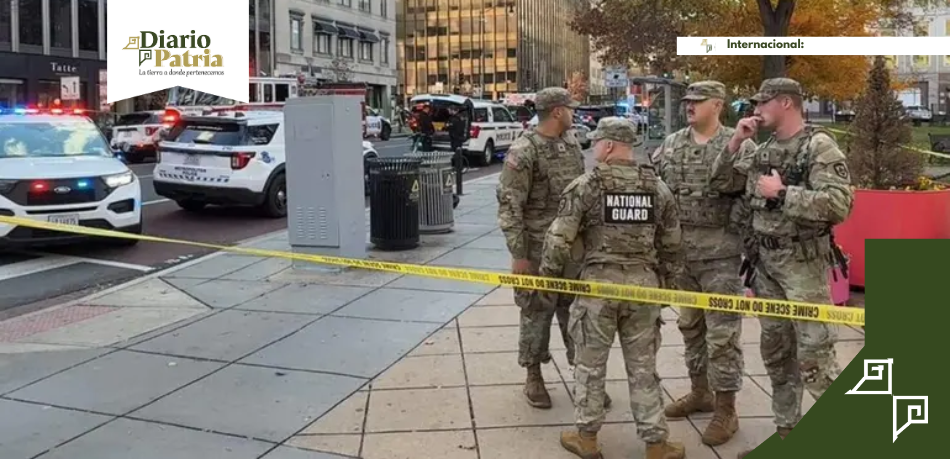 DP Internacional Tiroteo cerca de la Casa Blanca: mueren dos guardias nacionales y Trump condena el ataque
