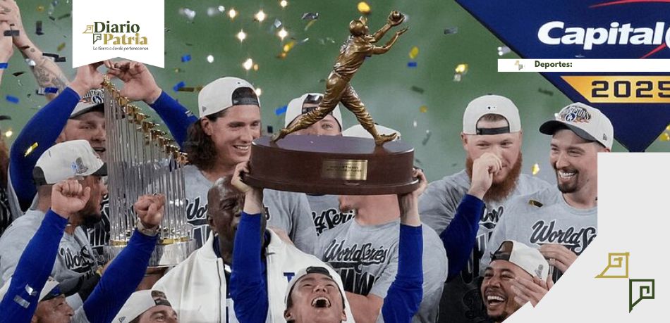 Dodgers conquistan la Serie Mundial tras vencer a Blue Jays en el séptimo juego; son bicampeones Dodgers conquistan la Serie Mundial tras vencer a Blue Jays en el séptimo juego; son bicampeones