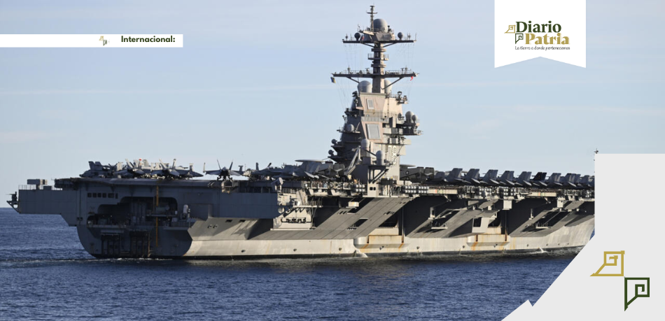 Llega el portaaviones USS Gerald R. Ford al Caribe y eleva tensión entre EE.UU. y Venezuela Llega el portaaviones USS Gerald R. Ford al Caribe y eleva tensión entre EE.UU. y Venezuela