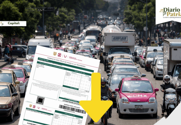 Brugada propone elevar a 550 mil pesos el límite para exentar la tenencia vehicular en CDMX