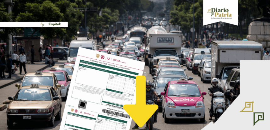 Brugada propone elevar a 550 mil pesos el límite para exentar la tenencia vehicular en CDMX